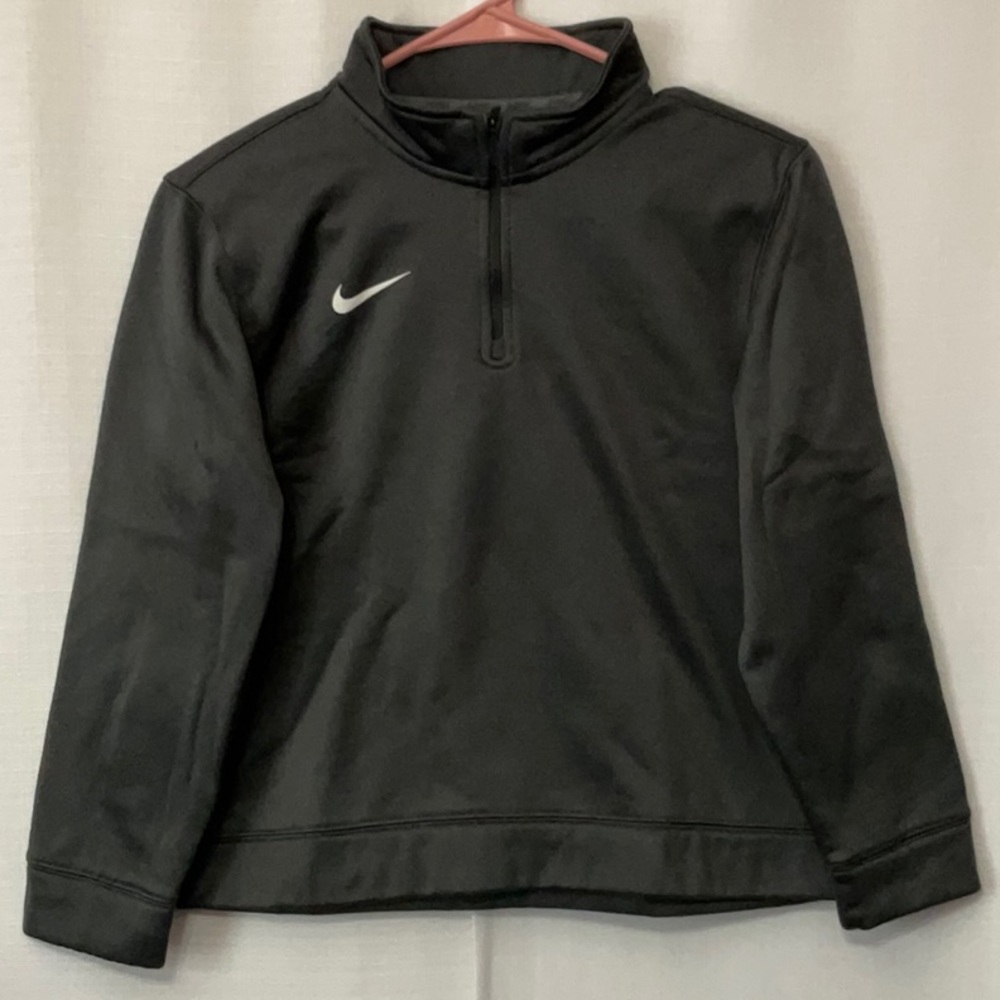Nike Dri Fit Size M Kids Black Jacket